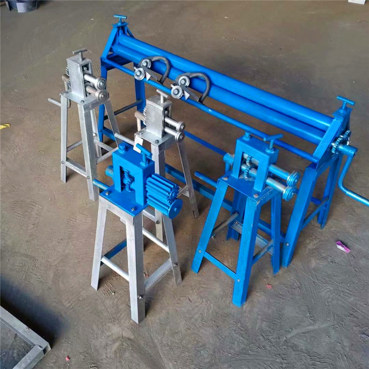 厂家批发  手动小型压花机 铁板压边机 机械设备金属成