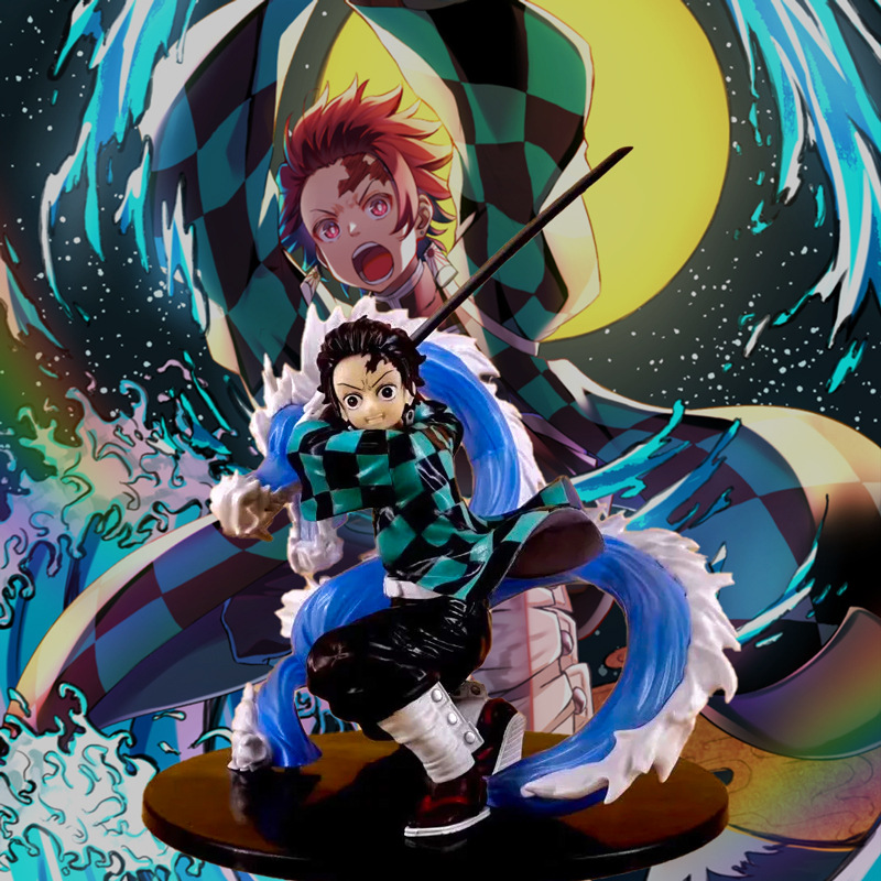 丸乐动漫 鬼灭之刃 灶门 炭治郎 生生流转 水龙 1/8 盒装 手办