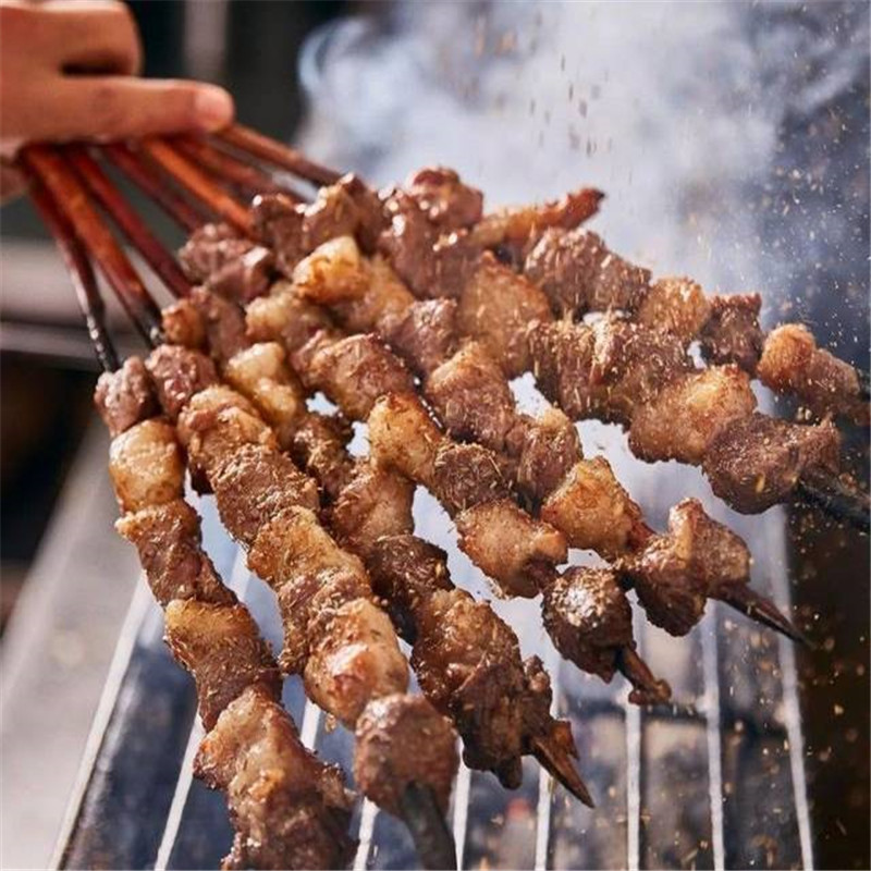 红柳羊肉串 羊肉串 大羊肉串100串/箱大红柳签子羊肉串羊肉纯羊肉