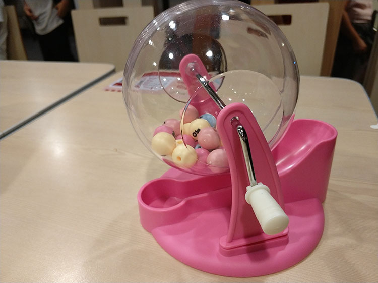 幸运bingo游戏手动摇奖机彩票预测大乐透双色球抽奖号机糖果玩具