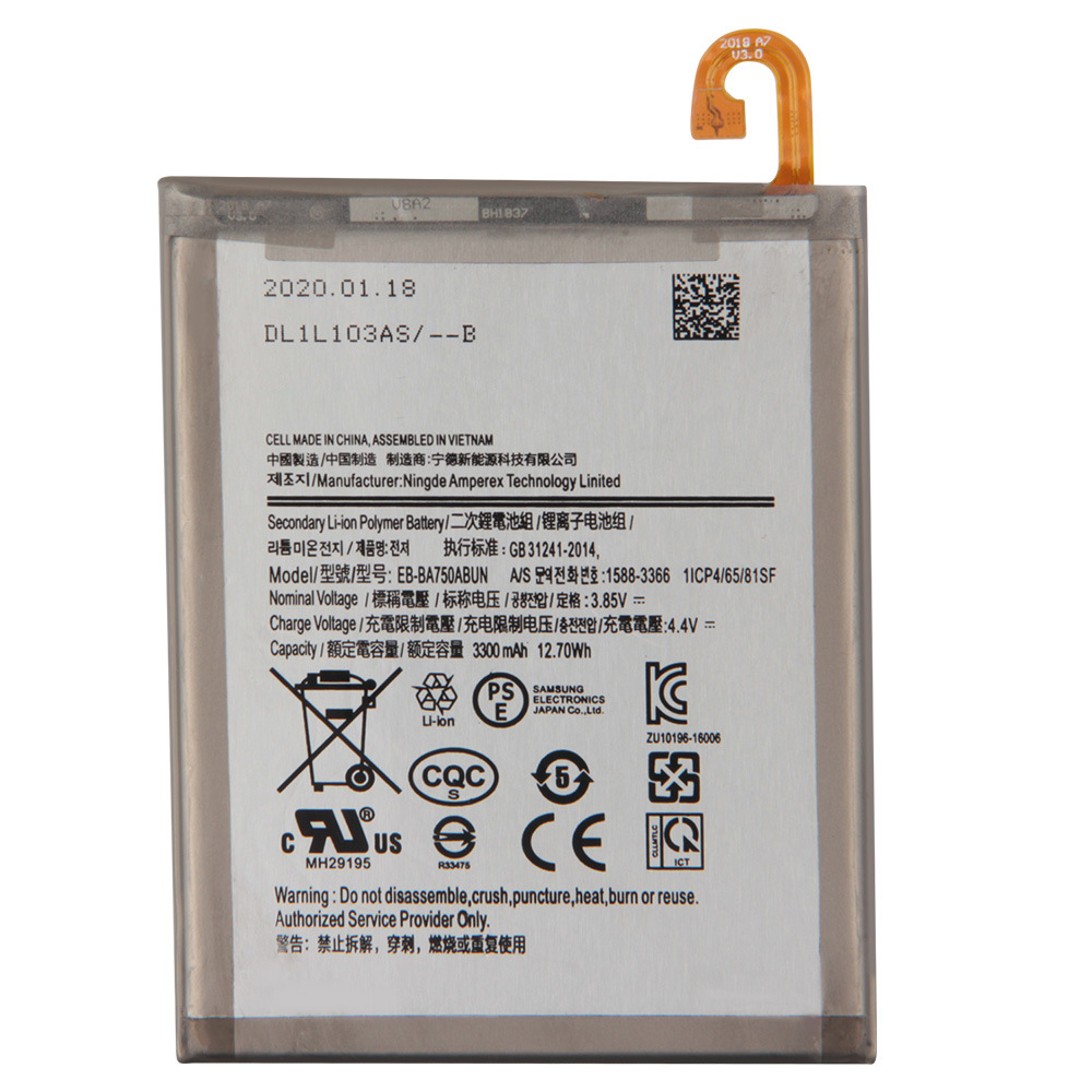适用三星a10a20手机电池ebba750abu
