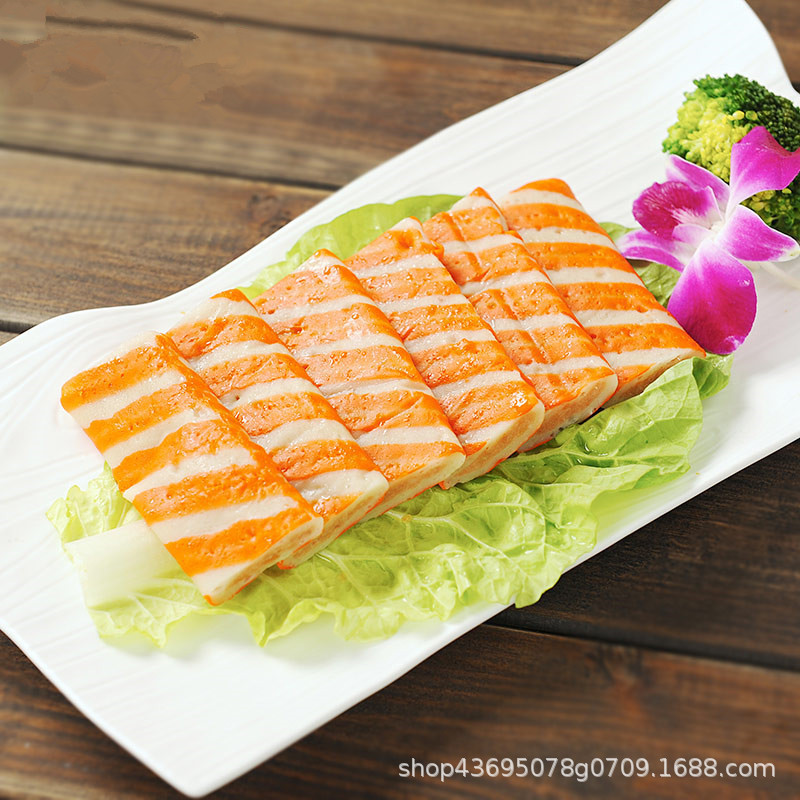 安井夹心仿蟹排4包*2.5kg蟹柳火锅麻辣烫肉丸关东煮食材