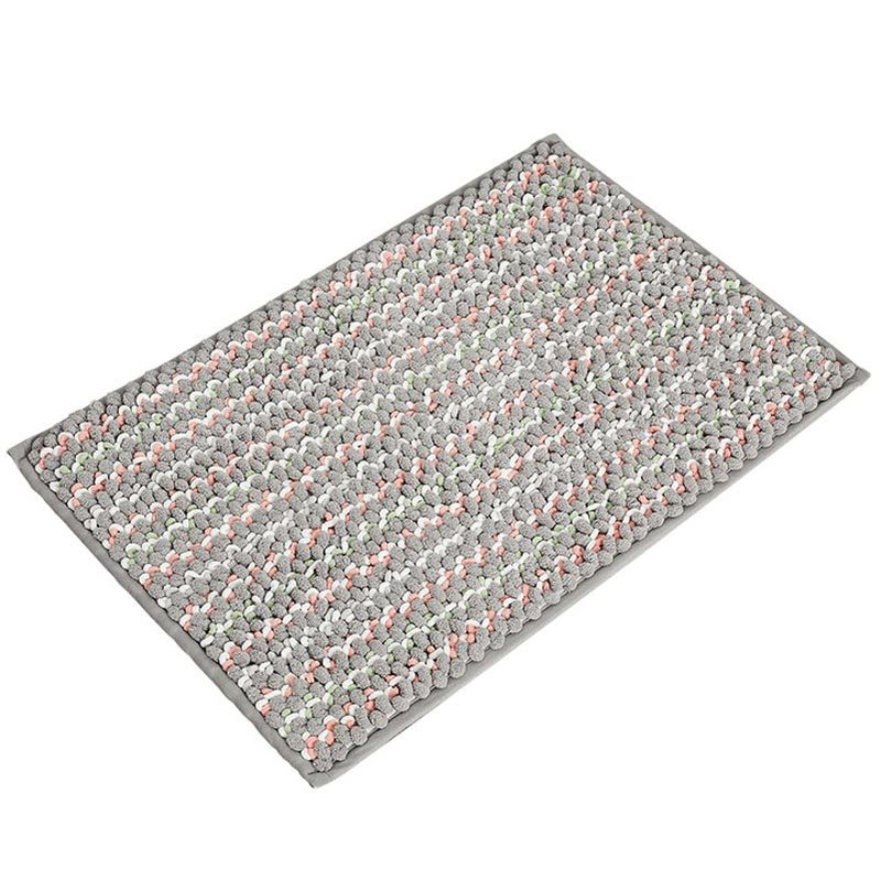 Cross-Border New High Quality Silken Luxury Chenille Floor Mat Home Living Room Bedroom Bedside Absorbent Non-Slip Carpet