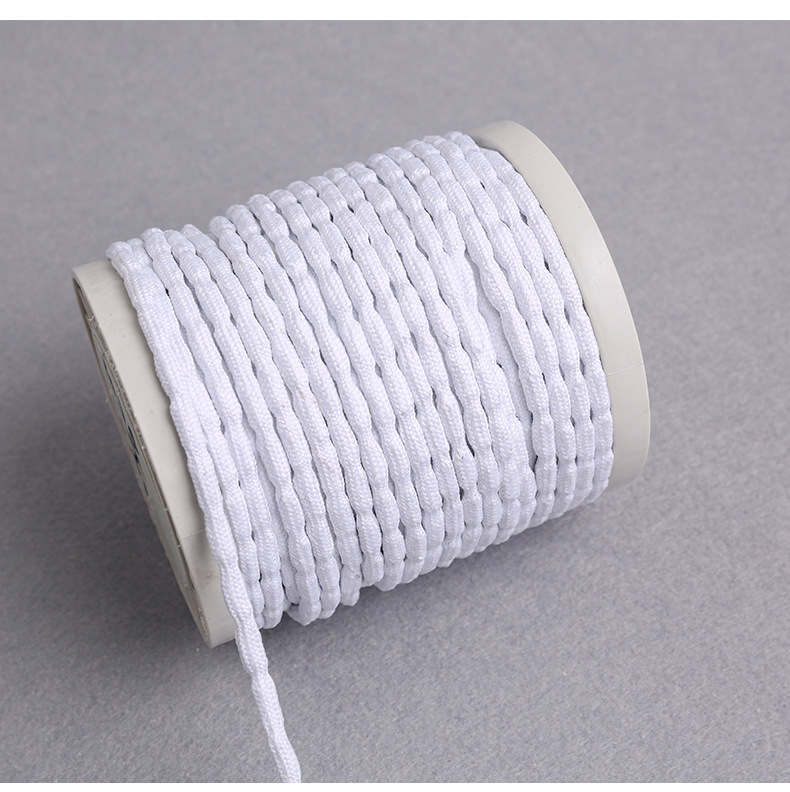 跨境货源白色窗帘配重铅线现货批发 浴帘窗纱配重线窗帘配件辅料