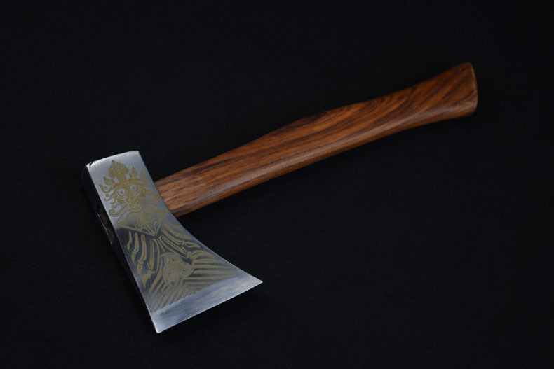 家用大砍骨刀龙泉手工锻打斩骨专用刀斧鬼手作锋利木工单手斧头