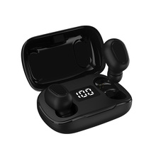 新款L21pro蓝牙耳机数显5.0版本带充电仓TWS入耳式立体声对耳跨境