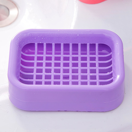 1074 Home Drain Soap Box Soap Box Grid Soap Holder Creative Plastic Soap Box Soap Box Washing Supplies