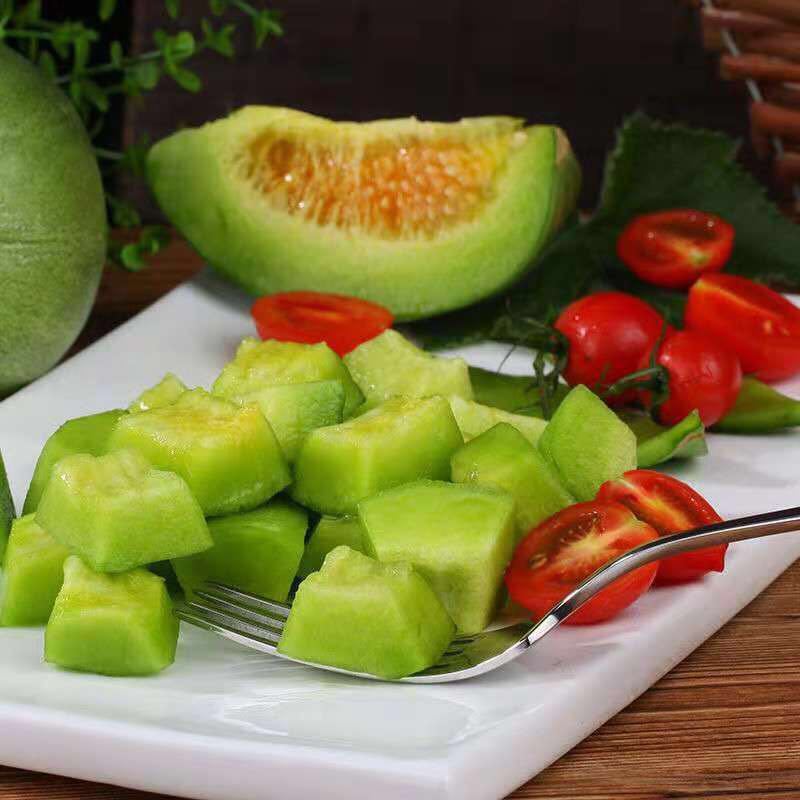 绿宝甜瓜水果新鲜包邮5斤当季时令应季小甜蜜瓜脆瓜绿宝石香瓜10