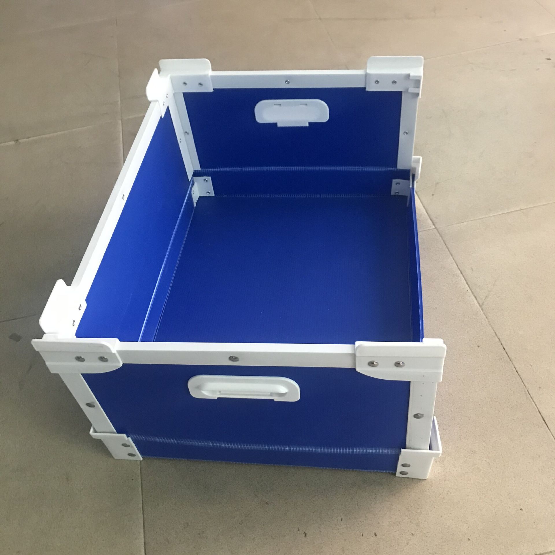 厂家定制中空板骨架箱 中空板物料箱 pp塑料中空板箱 可定制丝印