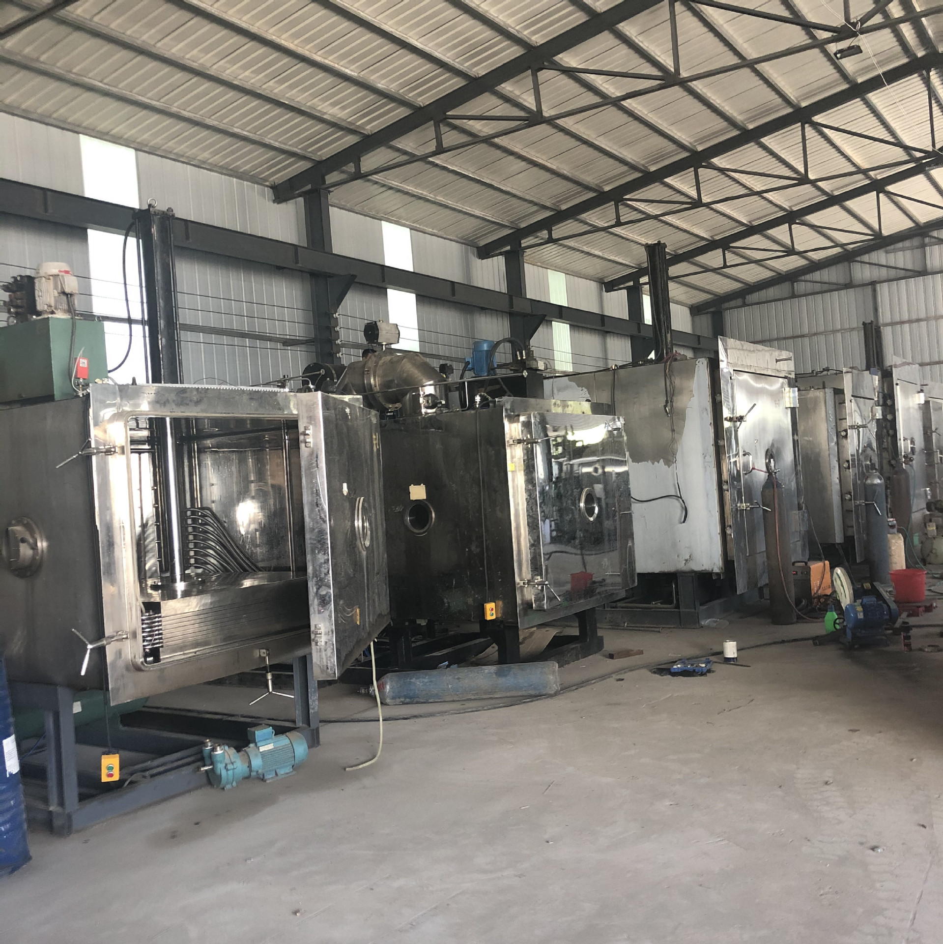 现货供应二手真空冷冻干燥机 苹果片冻干机 中药材冻干机