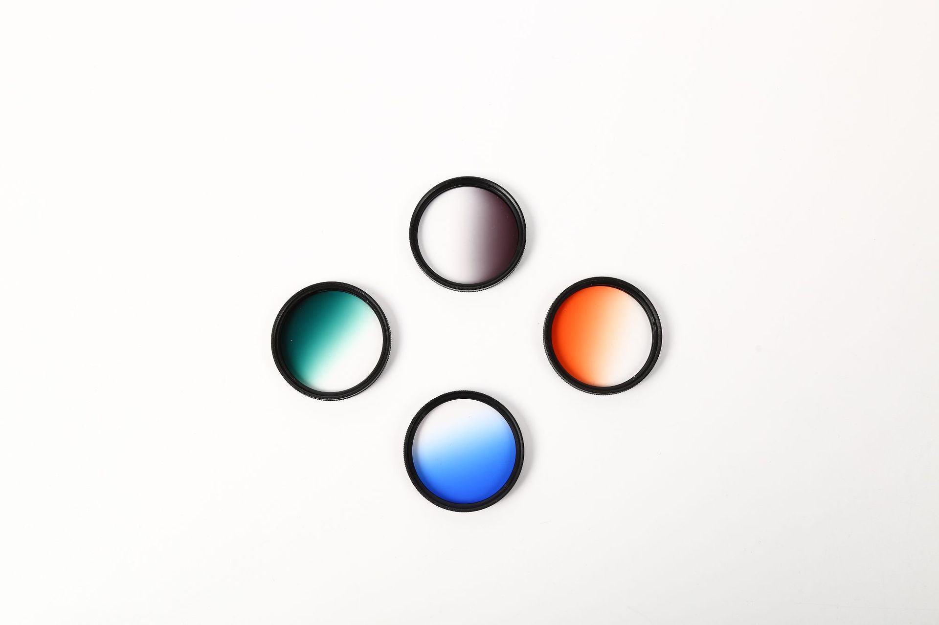 37-82mm 渐变红 圆形渐变镜 灰色渐变镜 中灰渐变镜 厂家直供