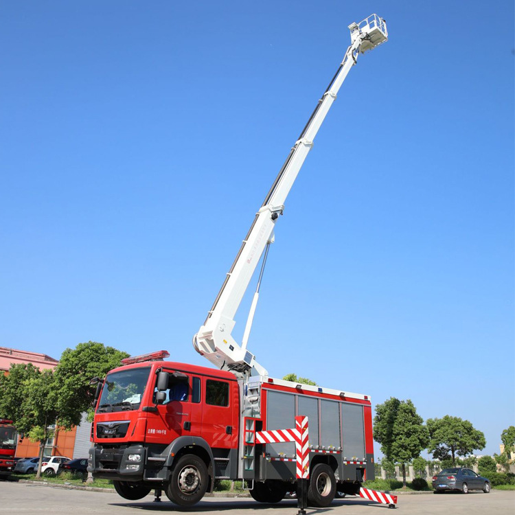 上海金盾主战型登高消防车dg25高空救险多场所救援