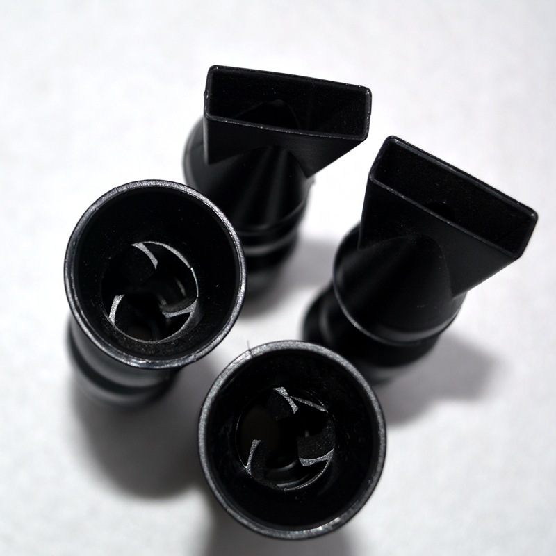 鱼缸出水口扁鸭嘴头鸭嘴出水口喷头水管喷嘴可弯曲喷嘴 塑料