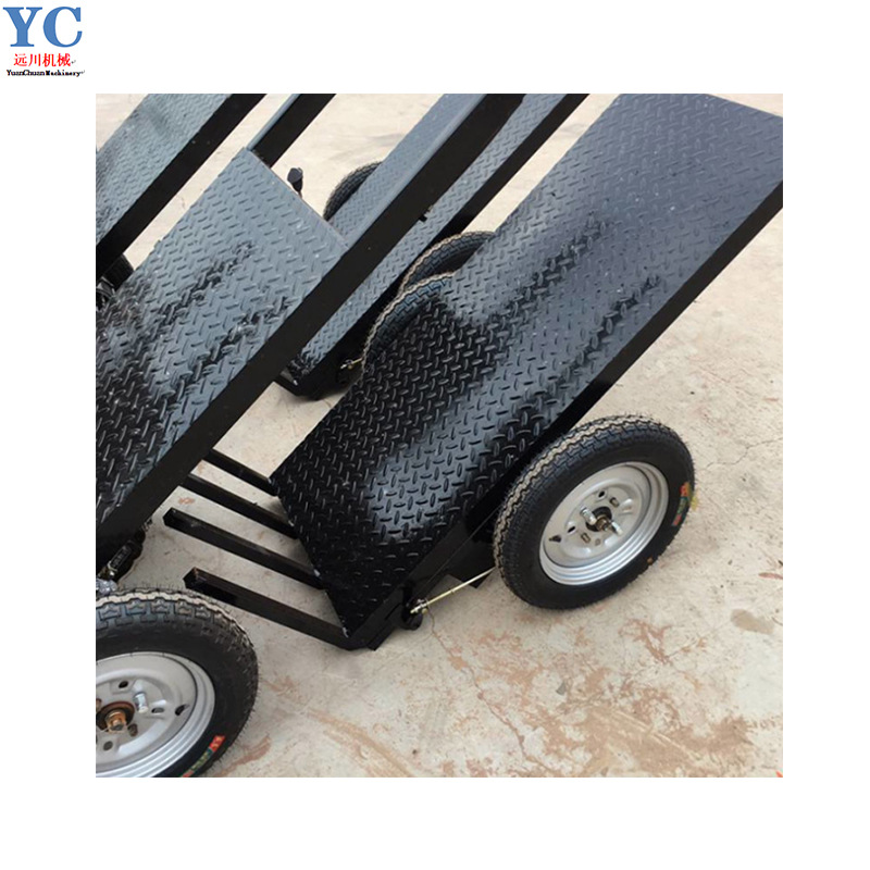 销售工地用电动平板搬运车工程建筑电动手推两用车小型平板拉砖车