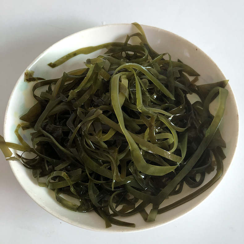 家用泡发 即食小海带干货 海带丝淡干圆饼 压缩海带