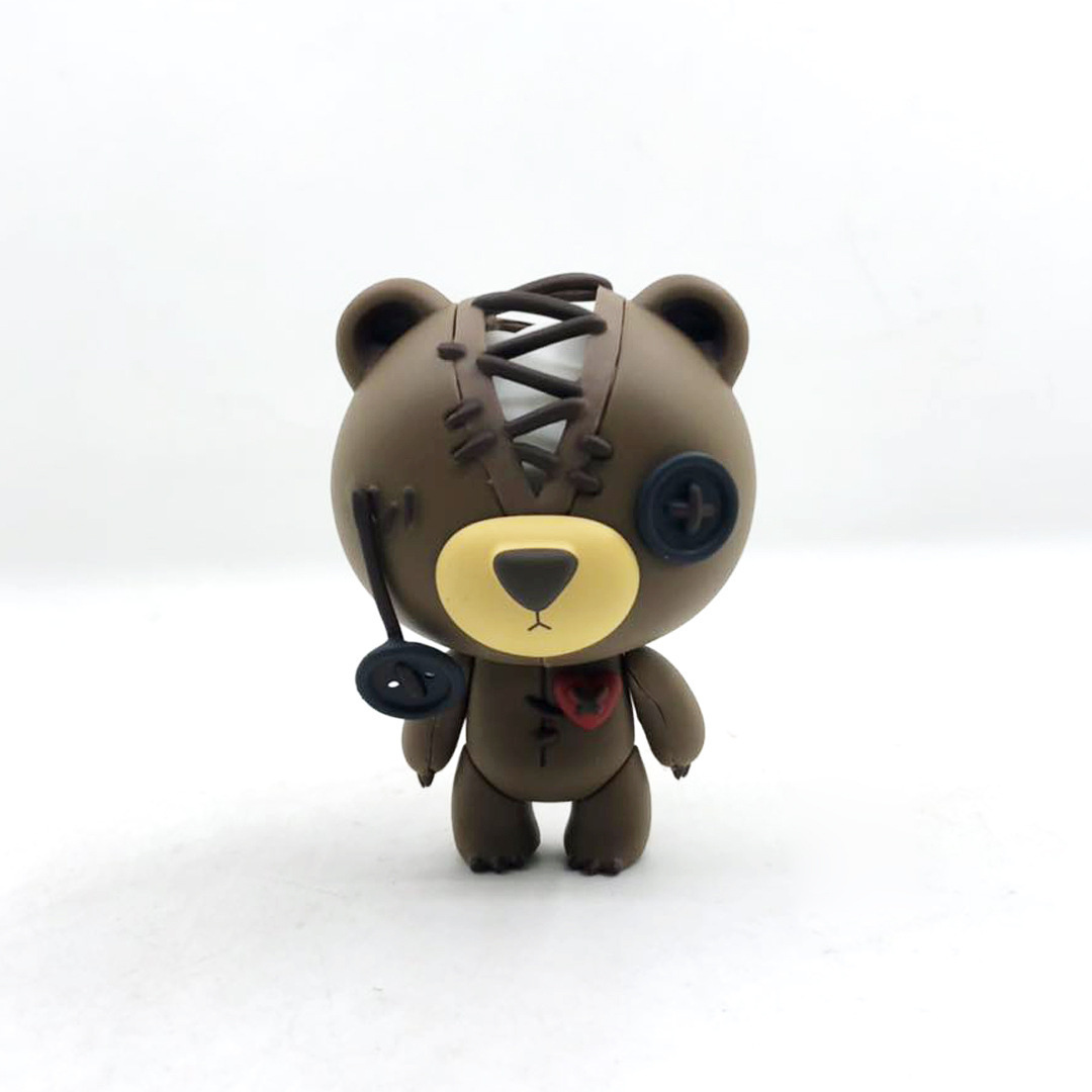 q版 6款 1代 撕裂熊 娃娃机 盒蛋 公仔手办模型