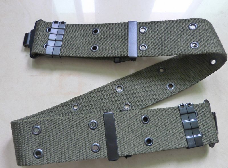 战术腰带尼龙编织军训外腰带帆布迷彩服作训腰带学生军训帆布带