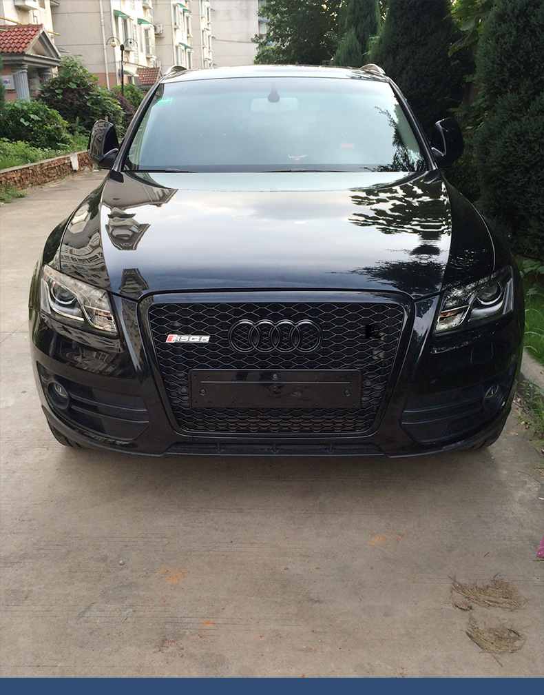 08-12款适用于奥迪q5改装专用rsq5中网配件直供蜂窝格栅grille