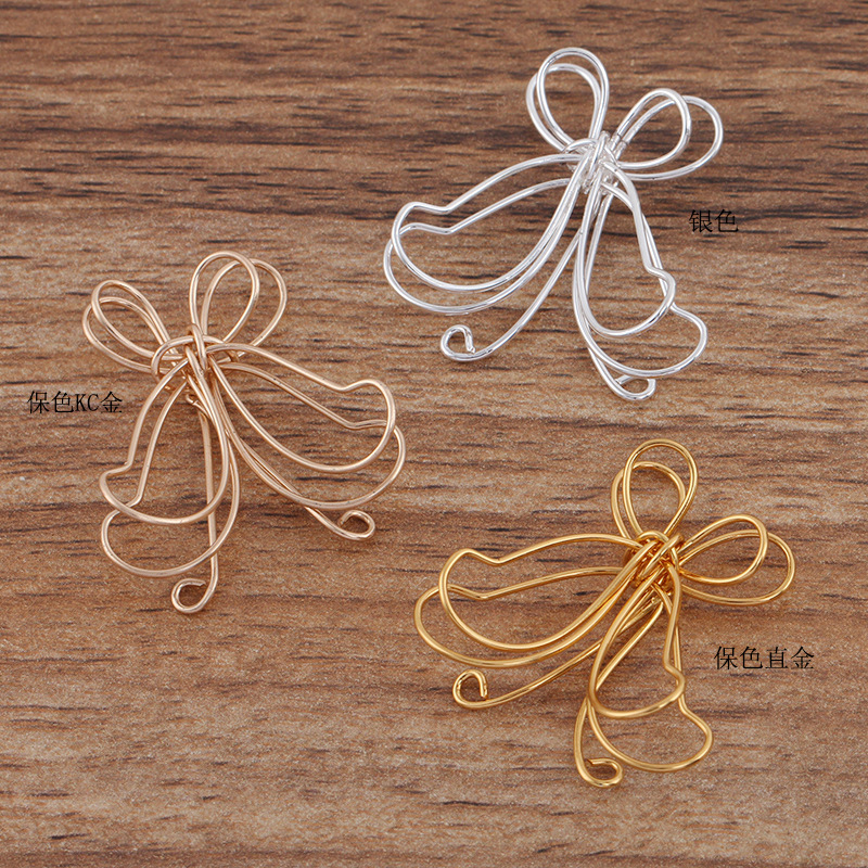 diy饰品配件手工材料手工铁丝绕线蝴蝶y(09326)