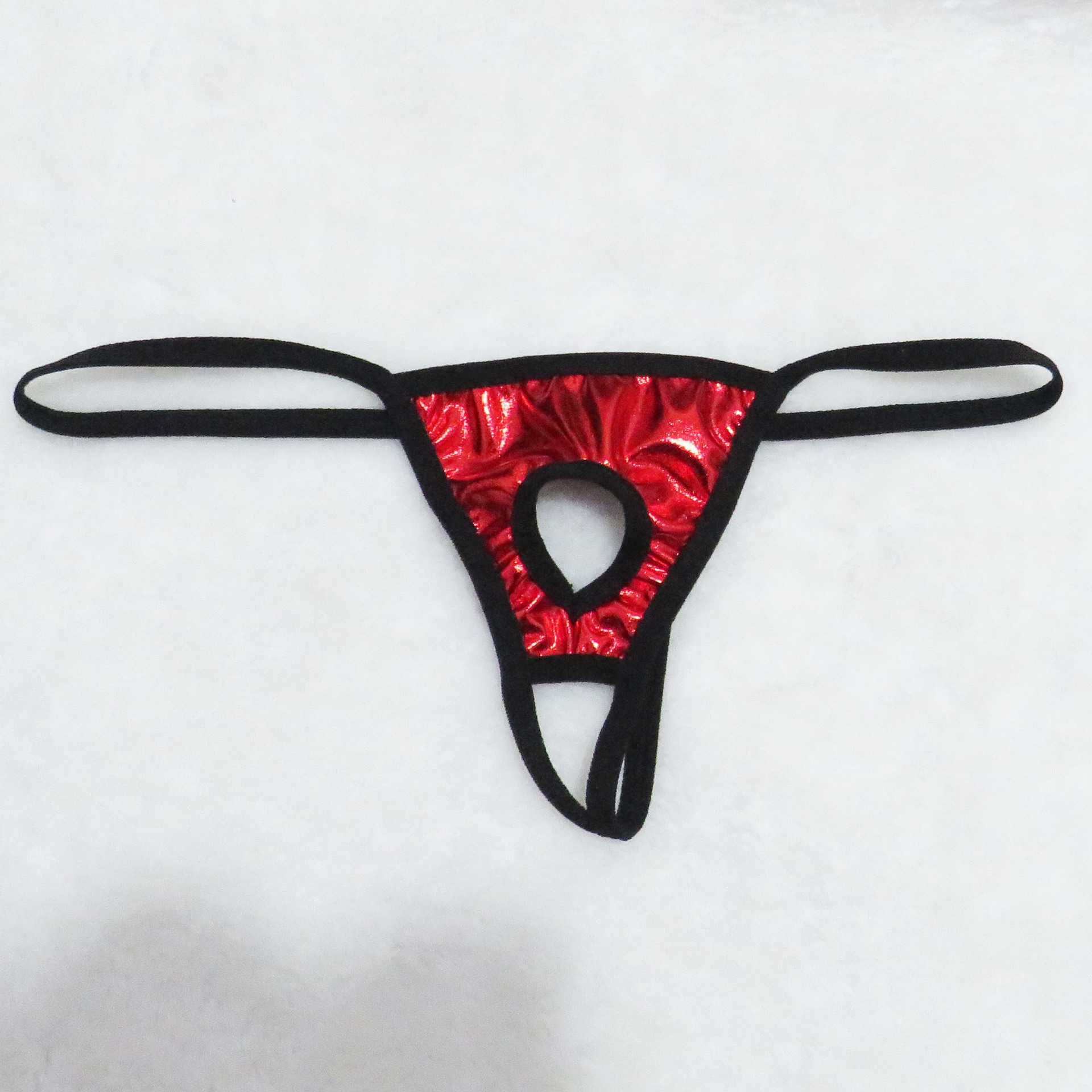 跨境情趣内衣性感情趣内裤速卖通ebay男士三角裤丁字裤开档t裤