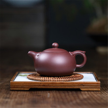 宜兴紫砂壶手工原矿老紫泥如意西施茶壶茶具厂家直销一件代发