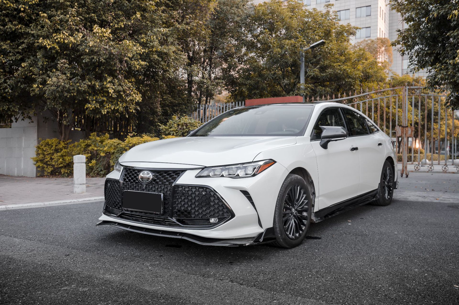 亚洲龙汽车改装前铲前唇三段式前铲碳纤前下巴前扰流小包角小包围