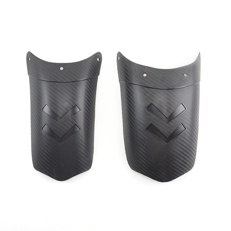 电动车摩托车改装前挡泥板加长泥瓦通用挡水板助力车延伸挡水皮