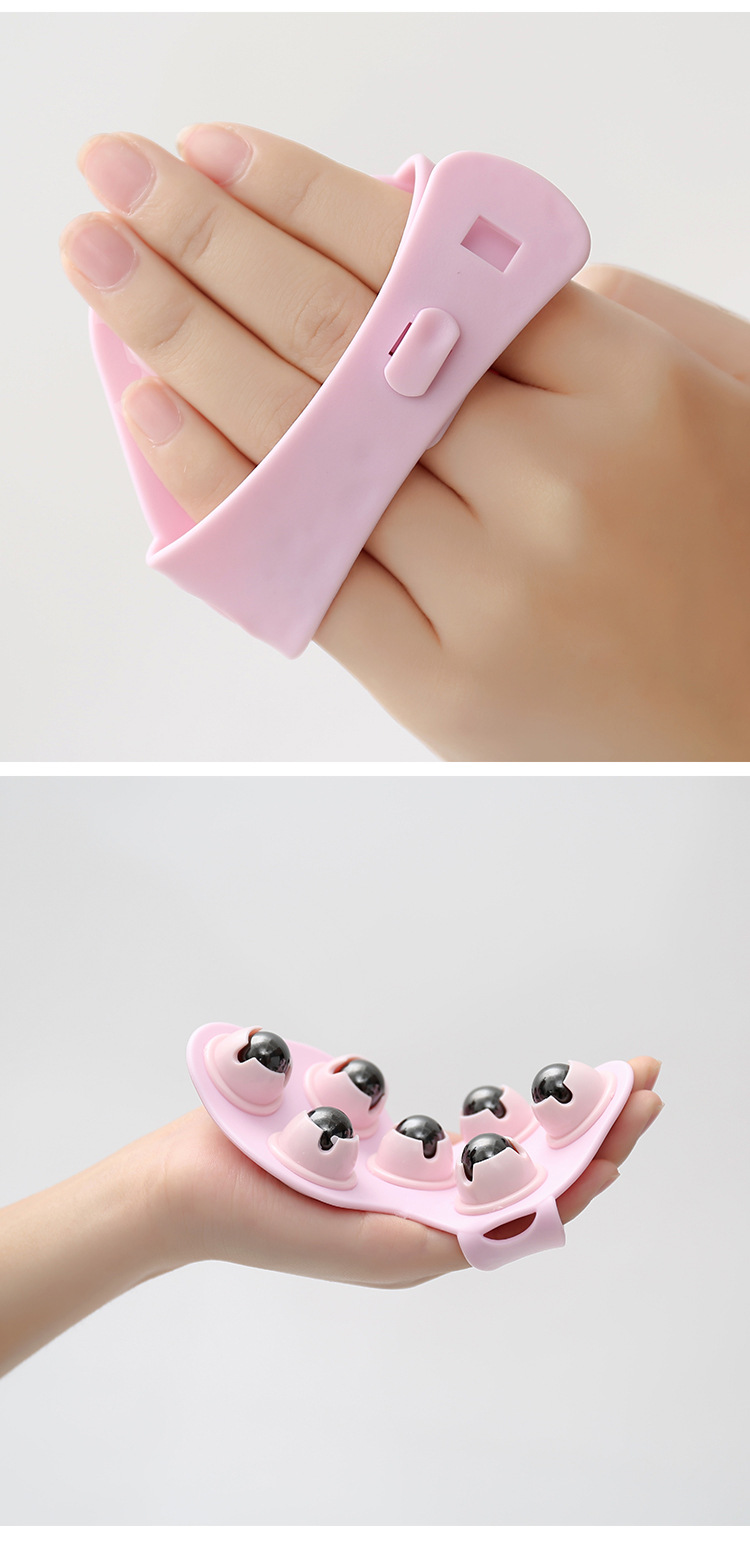 七龙珠按摩器滚珠腿部手臂滚轮七珠全身按摩器滚珠按摩珠经络刷