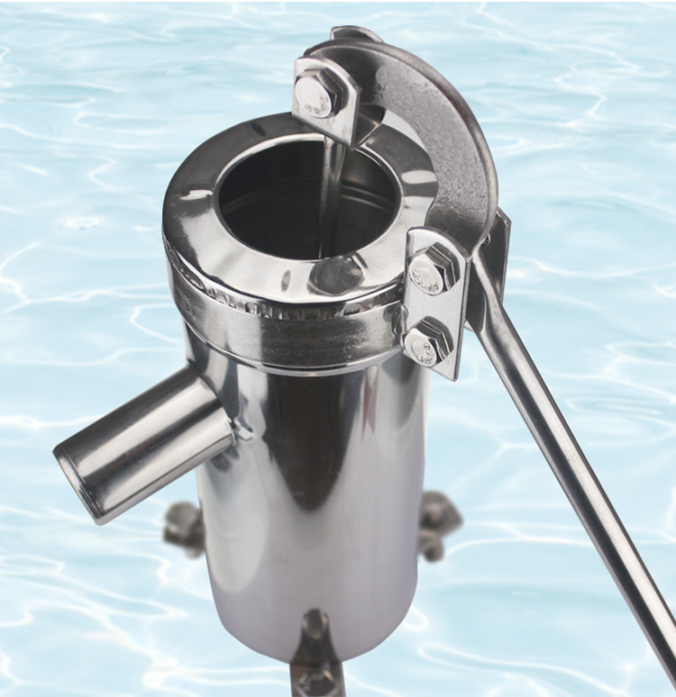 压水井手动摇水泵家用吸水泵机井水泵头自吸泵不锈钢手压泵摇水器