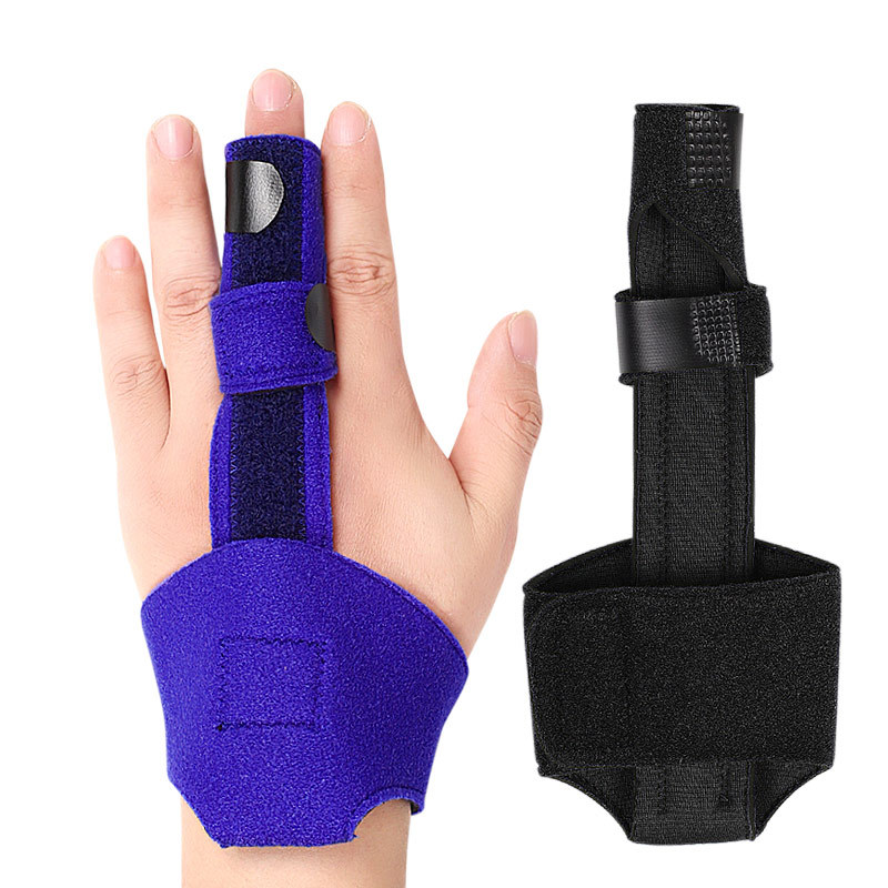 可塑手指矫正器手指矫形手指骨折固定夹板康复器