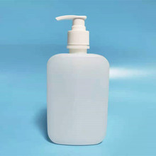 300ml 500ml洗手液瓶 HDPE方形乳液分装瓶 瓶身可贴标丝印