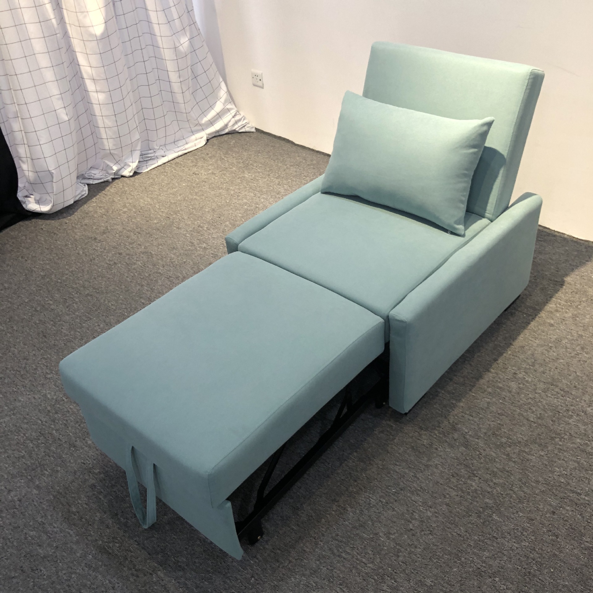 单人折叠沙发沙发床简易多功能无扶手午休床北欧单人位两用沙发床