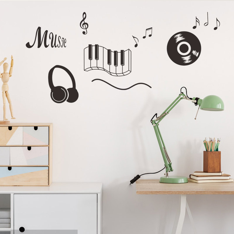 幼儿园教室新款音乐贴纸