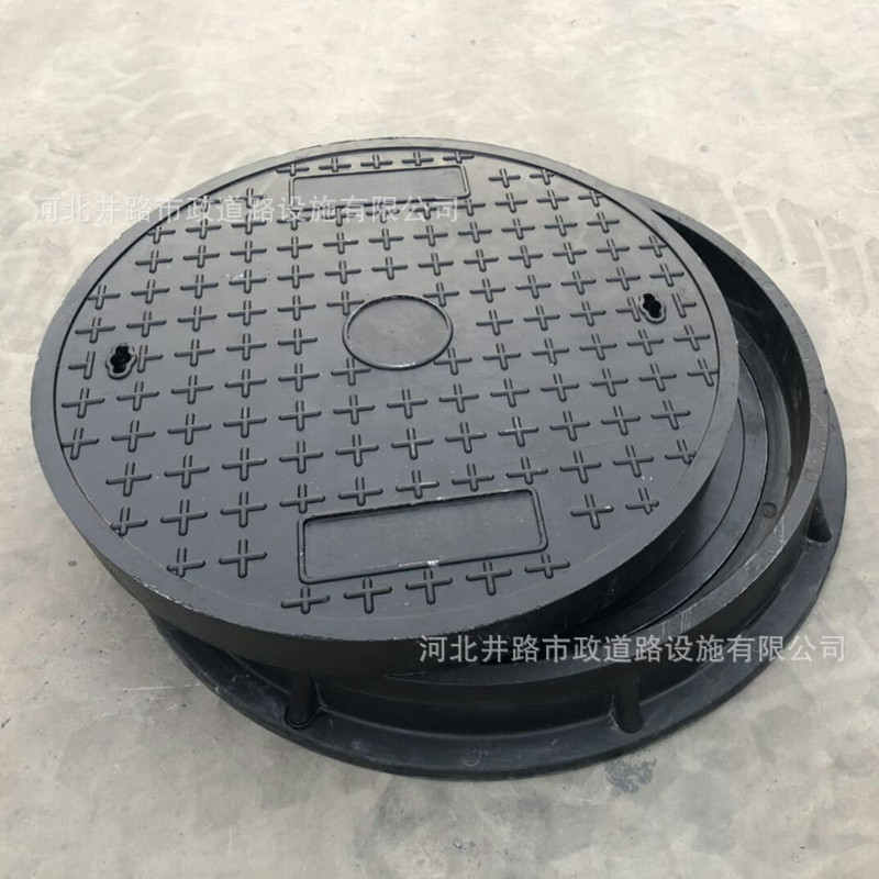 树脂双层井盖复合树脂加油站密封井盖防盗防坠落污水防臭井盖
