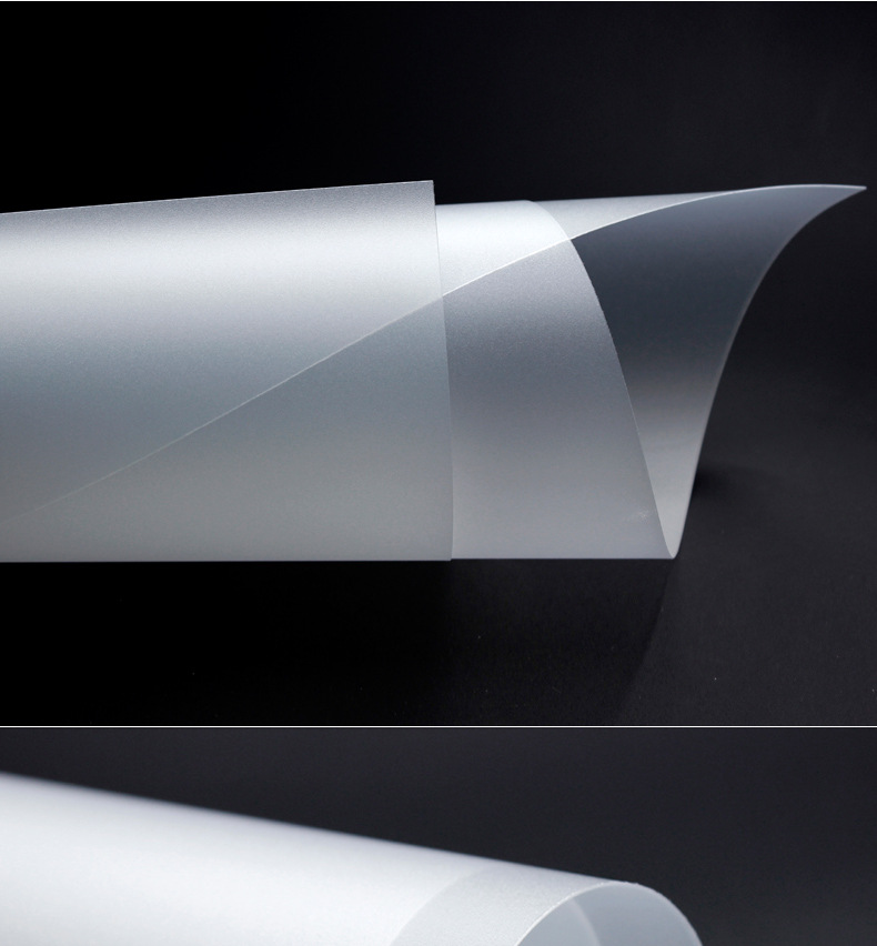 pp片材磨砂塑料片半透明pp胶片聚丙烯塑料板扩散板绝缘隔板 pp板