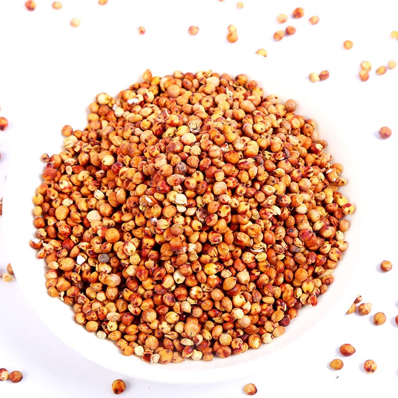 农家自产糯高粱 酿酒新糯红高粱米 五谷杂粮带皮红高粱五谷杂粮