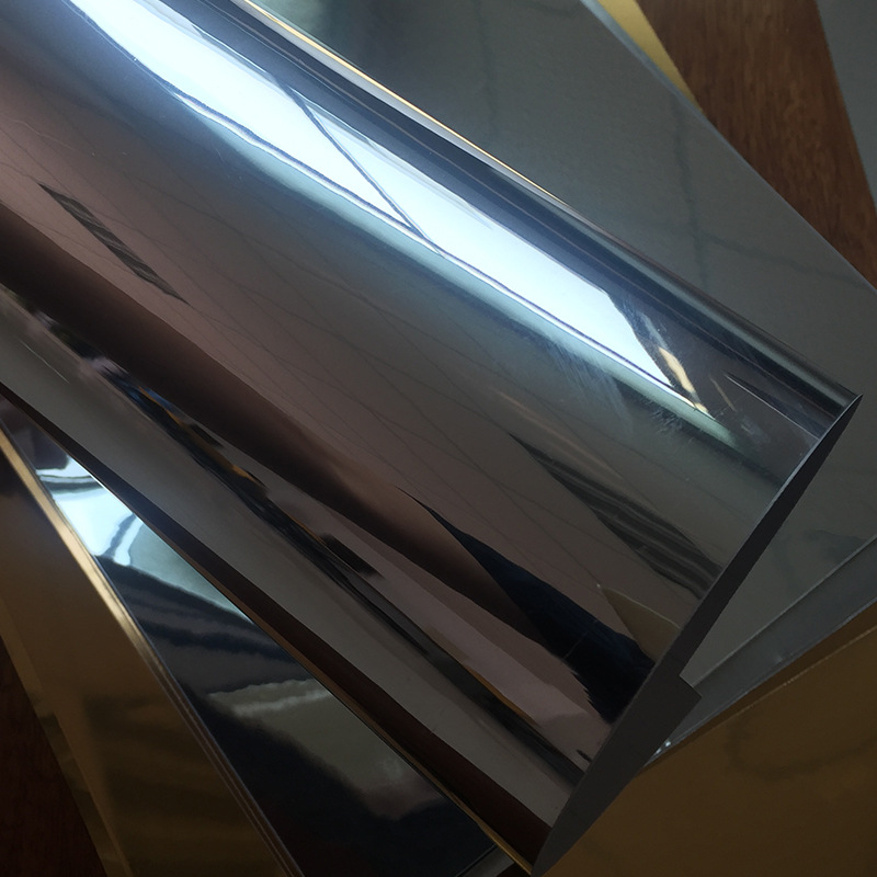 厂家直销汽车改色膜车身可拉伸镜面电镀膜镀铬膜整车贴膜车身贴膜