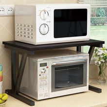 架子放微波炉和电烤箱的厨房多层功能2家用电饭煲锅置物碗柜东西