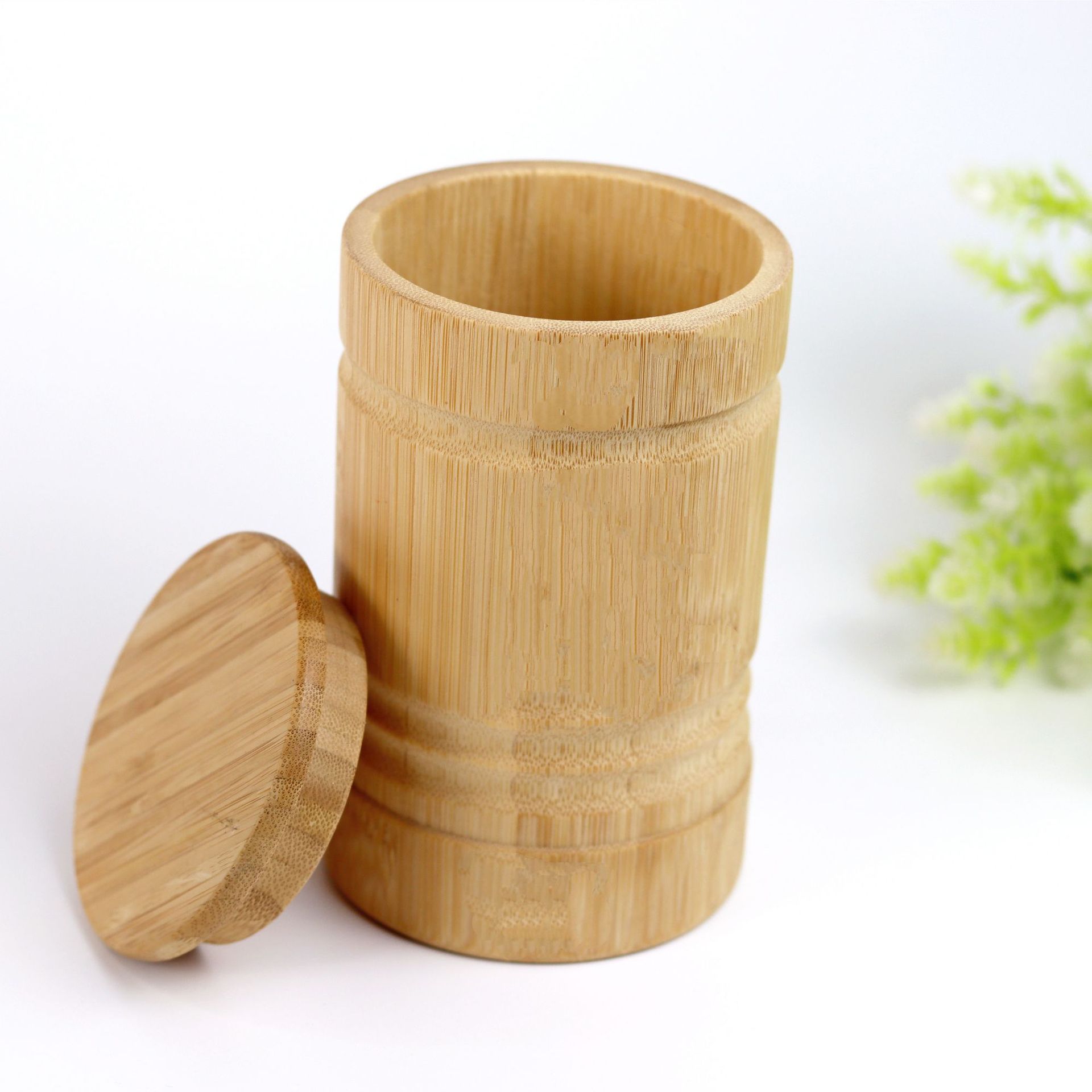 厂家直销竹茶叶罐 便携式密封竹筒茶叶筒 竹罐茶叶罐可定制logo