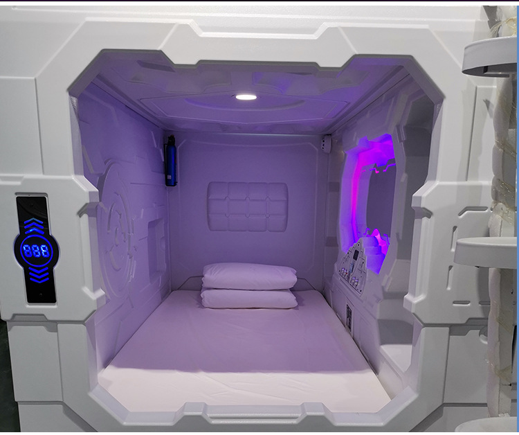 胶囊床太空舱睡眠床电竞床太空舱床米舱共享太空舱网咖床学生床