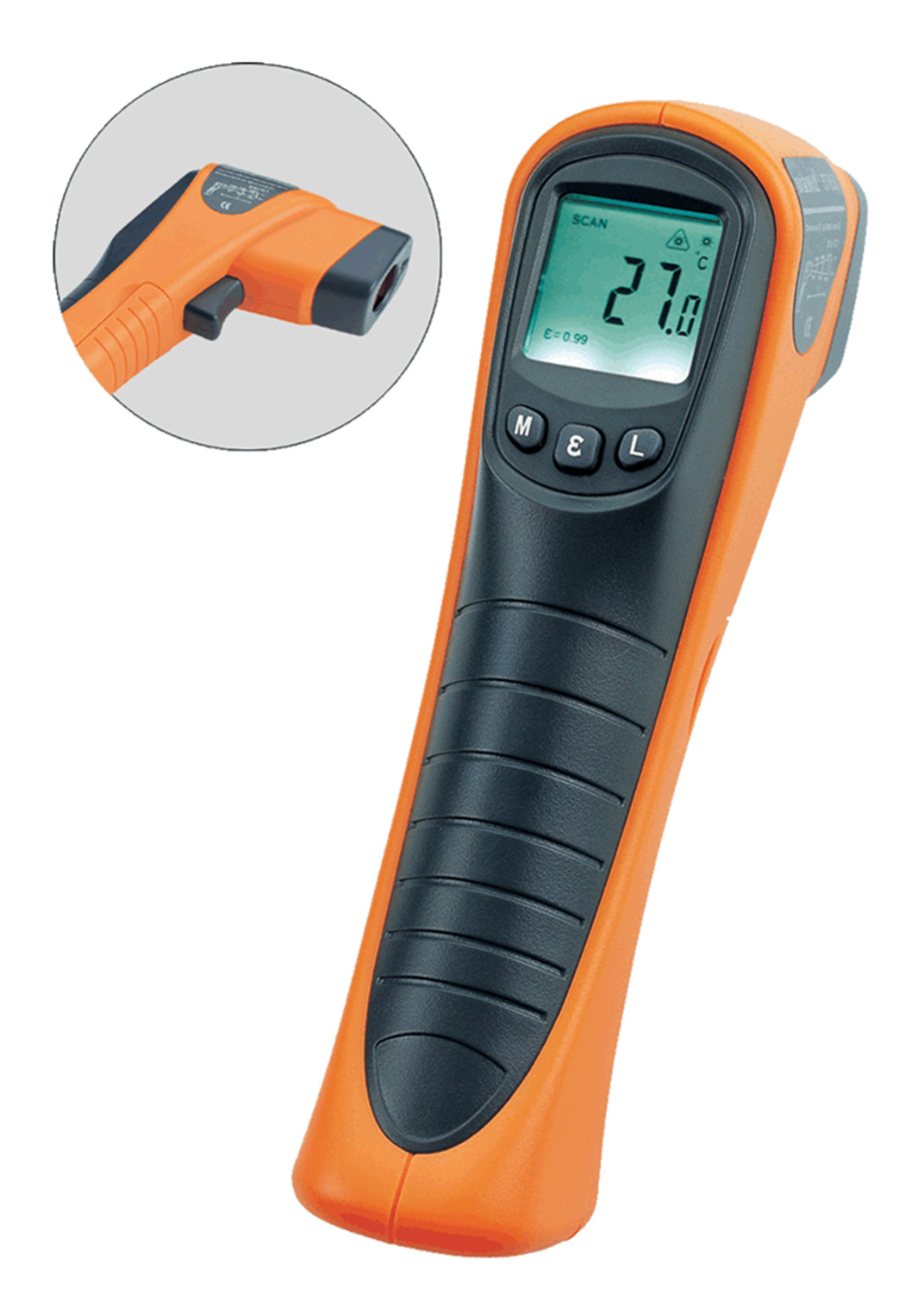 st652非接触式测温仪 精密型红外测温仪 温度测量仪 便携式温度计