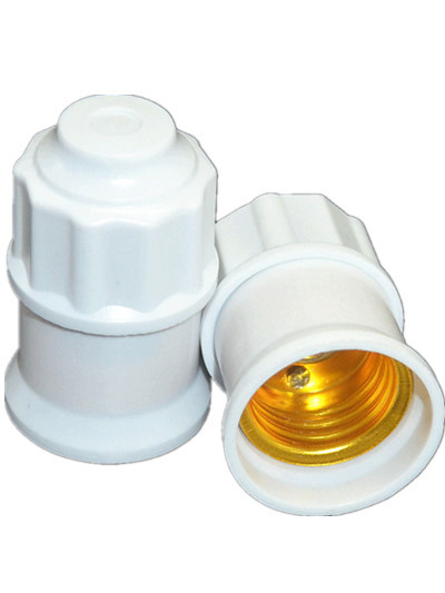 厂家批发e27灯头悬吊e27螺口灯头中山灯具配件一元地摊货源