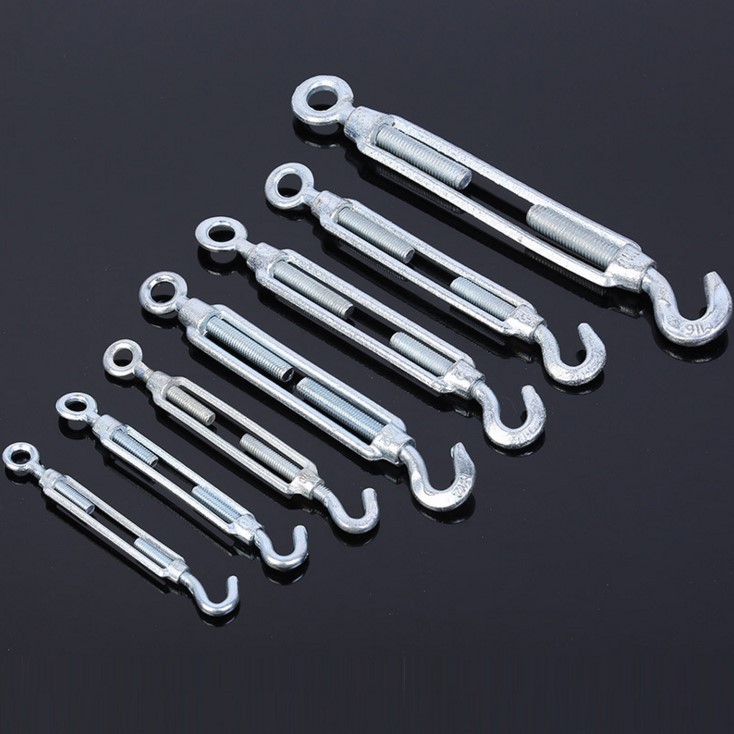 定制批发 花篮螺栓 开体花兰 钢丝绳收紧器紧绳器索具螺旋扣