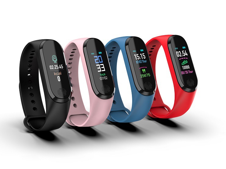 测量体温手环,学校考勤,nfc消费,学校定位,测温手环