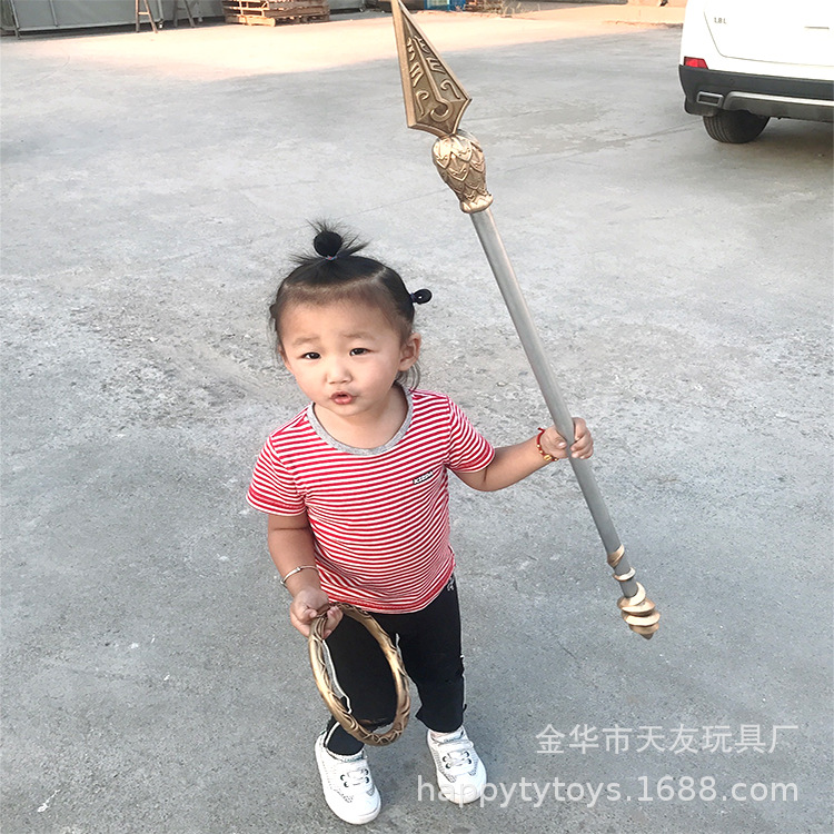 哪吒之魔童降世 红缨枪武器 火尖枪cos道具影视电影动画儿童玩具