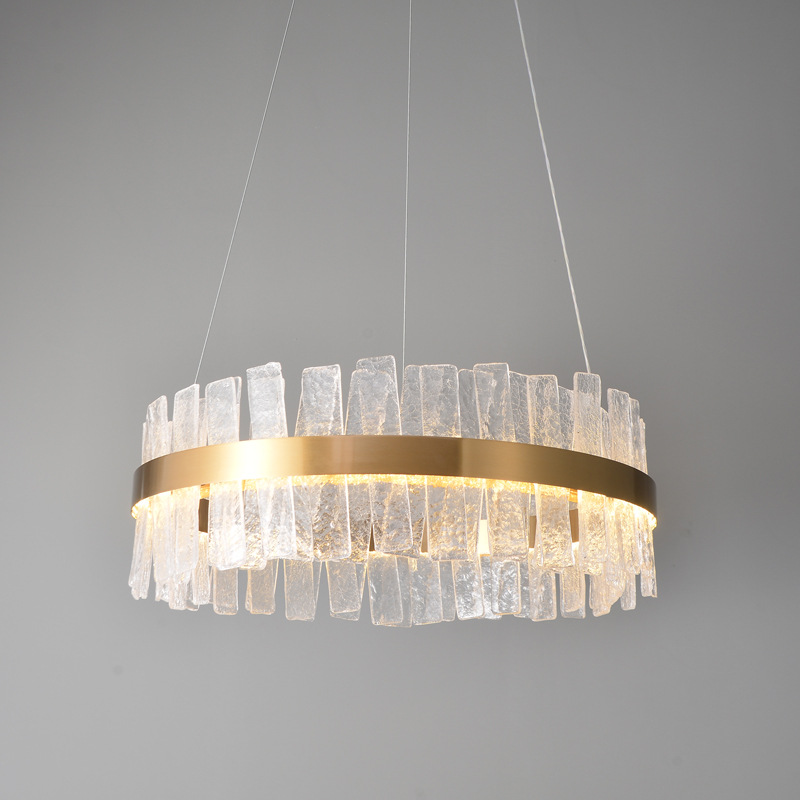 轻奢客厅吊灯后现代简约卧室餐厅led创意设计师样板房不锈钢灯具