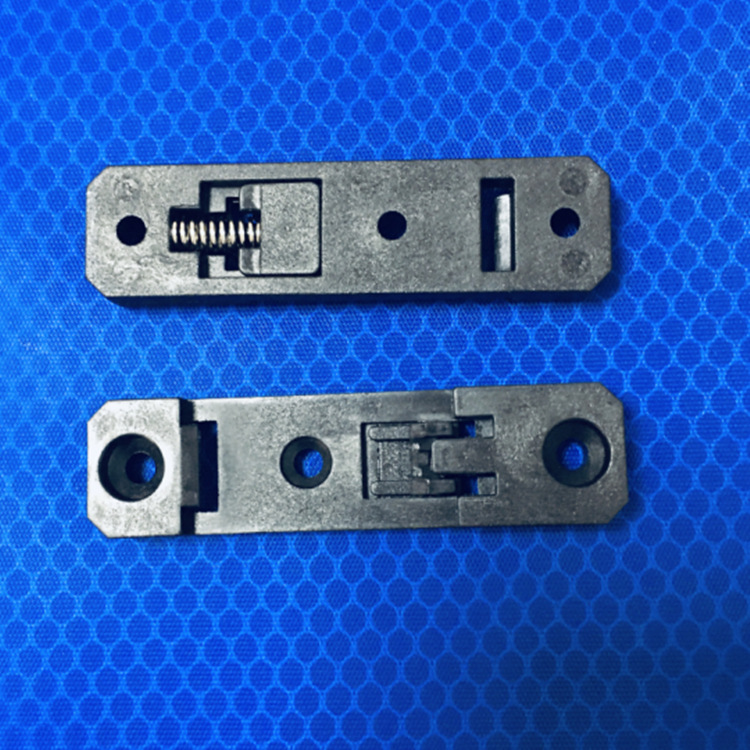 导轨卡扣标准导轨增强尼龙塑胶件胶条耐高温u型卡扣滑轨扣