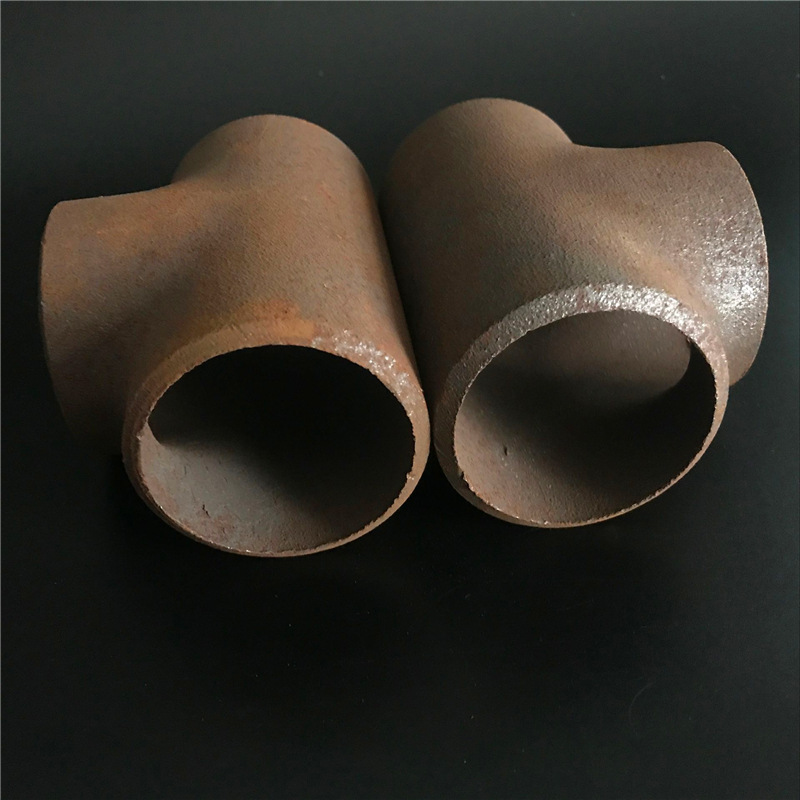 国标焊接三通焊接正三通碳钢三通冲压三通20号钢三通材质q235