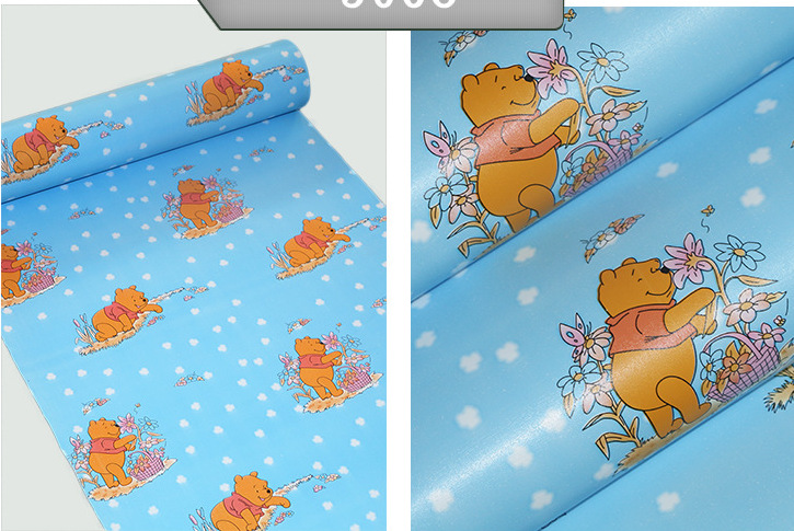 卧室客厅pvc带胶壁纸背景墙面门面翻新带胶贴纸自粘一件代发包邮