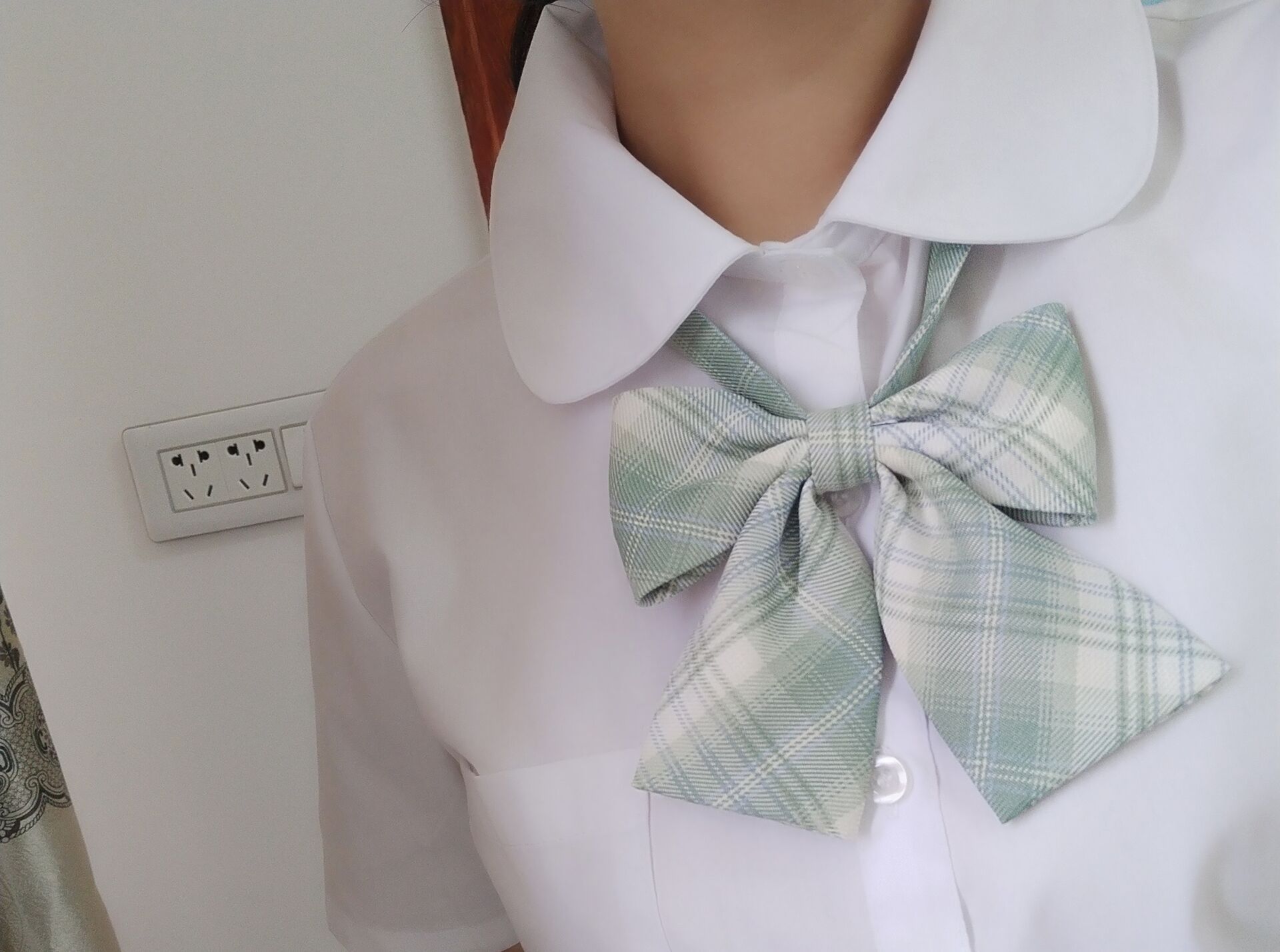 【雪松】日系正统jk制服裙百褶裙半身裙有暗袋 定位线 42cm